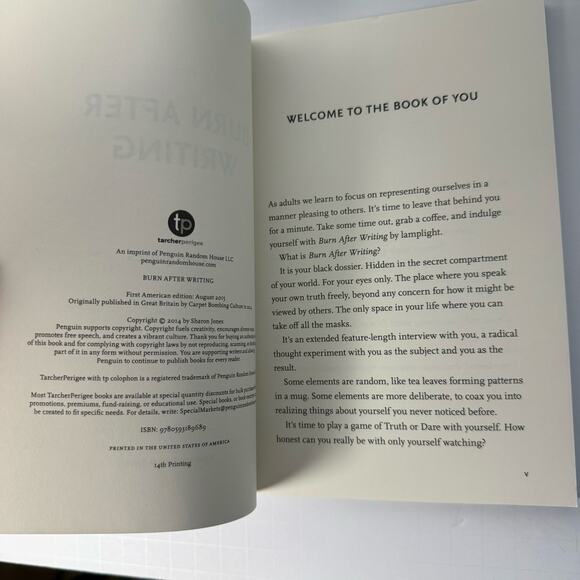 Burn After Writing Journal Cosmic Edition by Sharon Jones – New - Picture 4 of 5